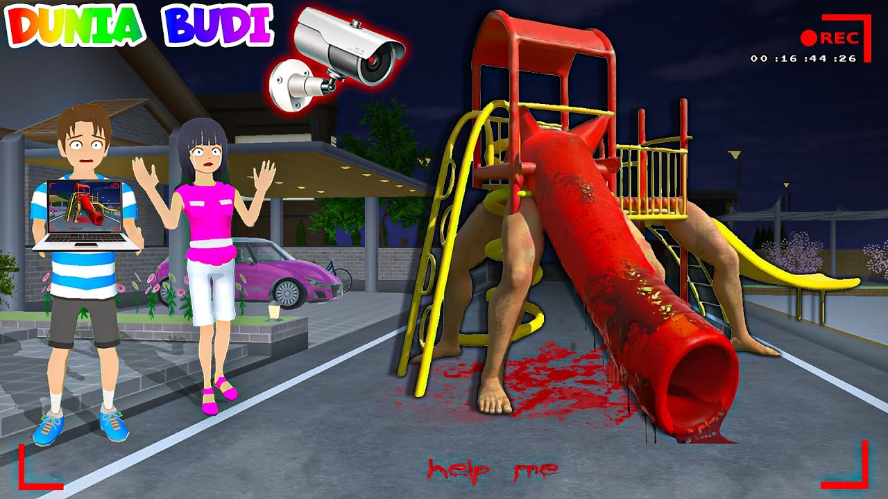 Yuta Mio Panik! CCTV Merekam ANOMALI PEROSOTAN BERDARAH di Depan Rumah😱