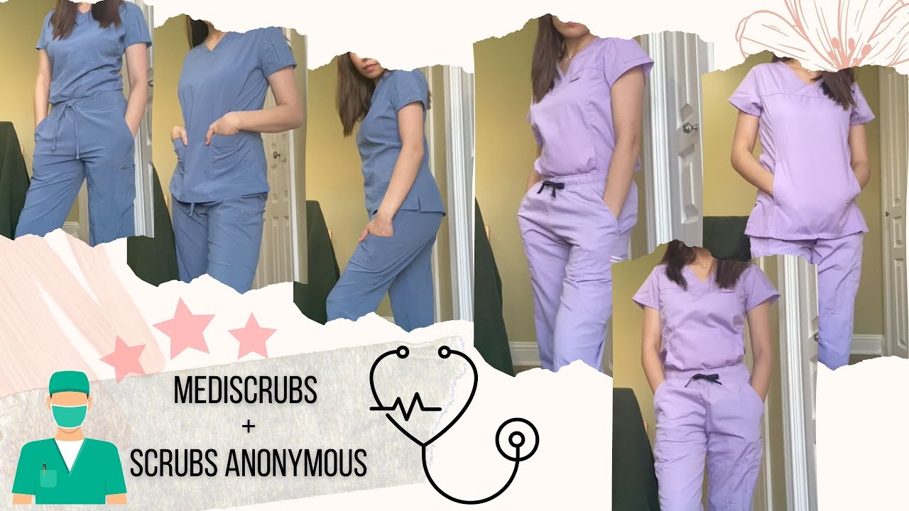 MEDISCRUBS & Scrubs Anonymous Nursing Scrubs : First impressions / Tryon / Demo / Review