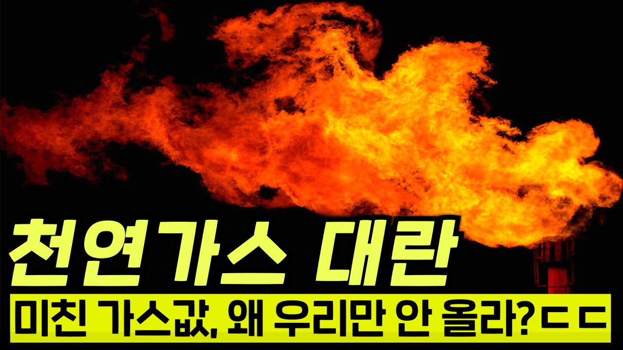 와..일주일 만에 가스값 200% 폭등! 전 세계가 패닉인데 한국만 조용한 진짜 이유