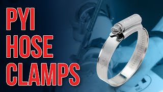 PYI 316L Stainless Steel Hose Clamps @PYIinc