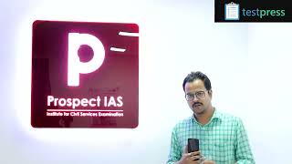 Aditya Sir from Prospect IAS is sharing his feedback about Testpress, Online Learning Platform (LMS)