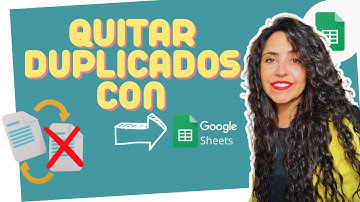 QUITAR DUPLICADOS ❌ GOOGLE SHEETS