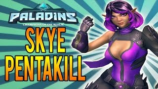 Lets Play Paladins - Skye Gameplay #BeastMode