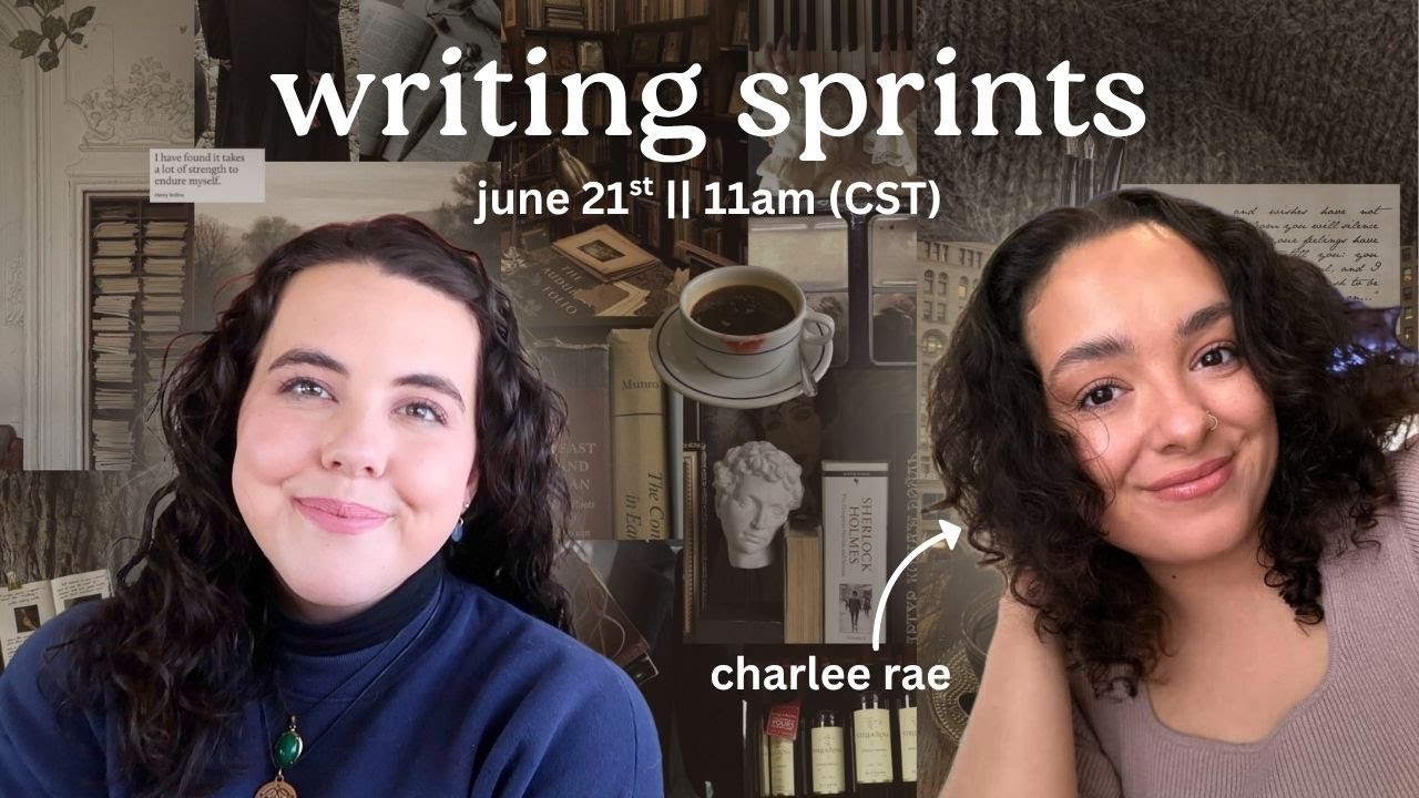 writing sprints w/ Charlee Rae 📖☕️ - YouTube