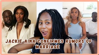 Jackie Aina/ Asamoah Finally Confirmed That She Is Legally Married -Viral Video