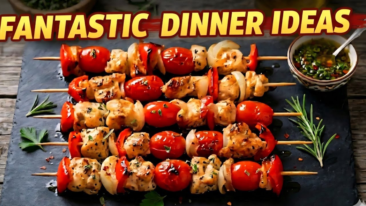 The Perfect Pan-Fried Chicken Skewers