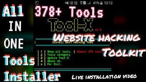 How to install Tool-X in termux|All in one tool installer|Practical video|kali linux tools in termux