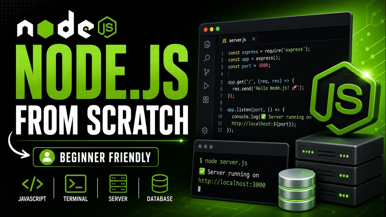 Let's Start Node JS Like A Pro - YouTube