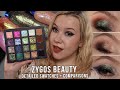 Zygos beauty reyeflective palette  detailed swatches comparisons  3 looks