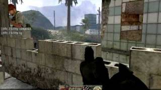 Call of Duty Modern Warfare 2 Double throwing knife kill in the game-winning kill