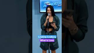 Cristina Croitoru #Whatislove #livecover la @RadioAiNostri