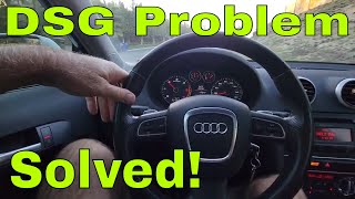 VW AUDI DSG Problem solved Lunging Stalling surging on hills Off brake no hold