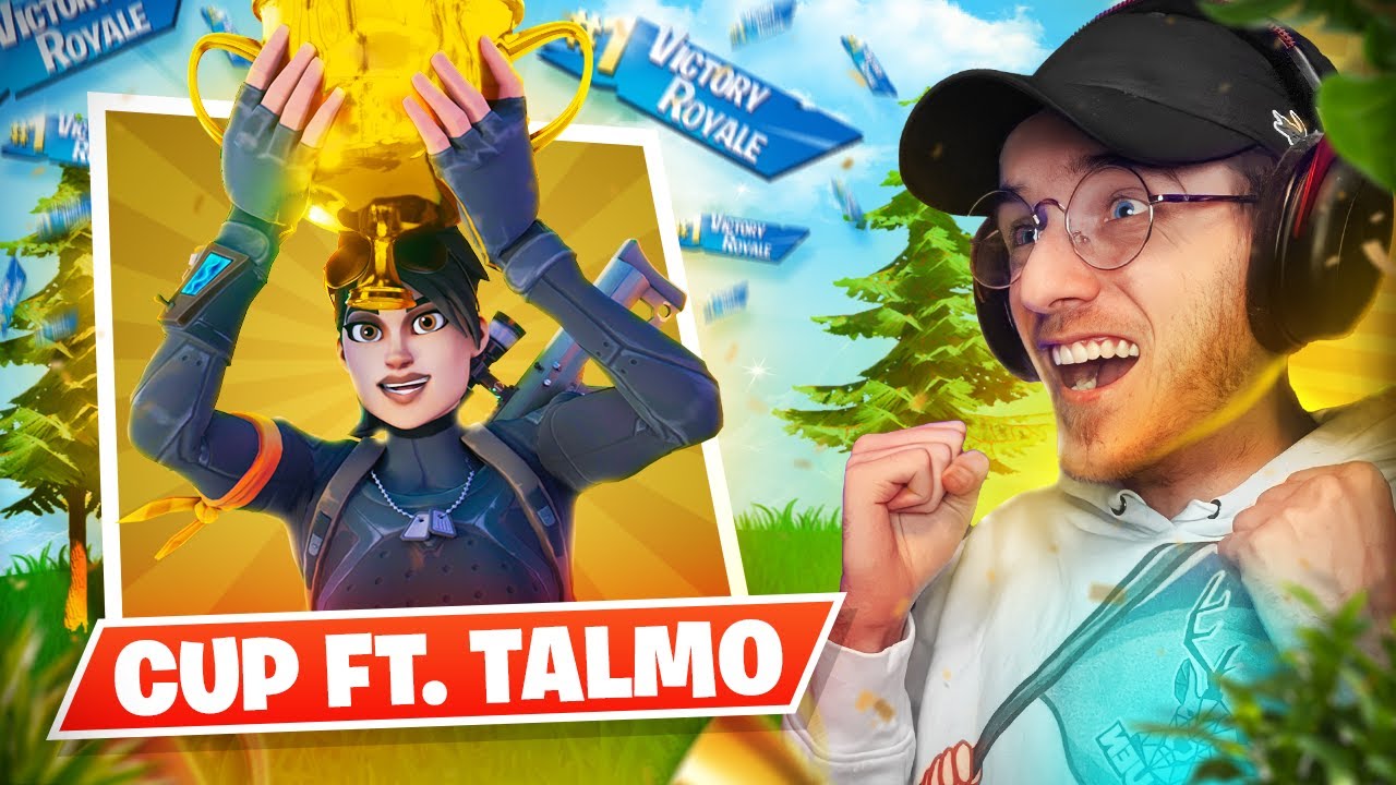 Talmo Prime Mon PREMIER TOP 1 en CUP NO BUILD sur FORTNITE ( Feat @TalmoFN ) - YouTube