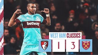 Bournemouth 1-3 West Ham | Payet & Valencia Inspire Hammers Comeback | Classic Match Highlights