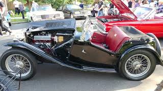 1948 BLACK MG TC CONVERTIBLE NJ '48MGTC'