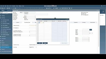 How-To: Create Item Master Data
