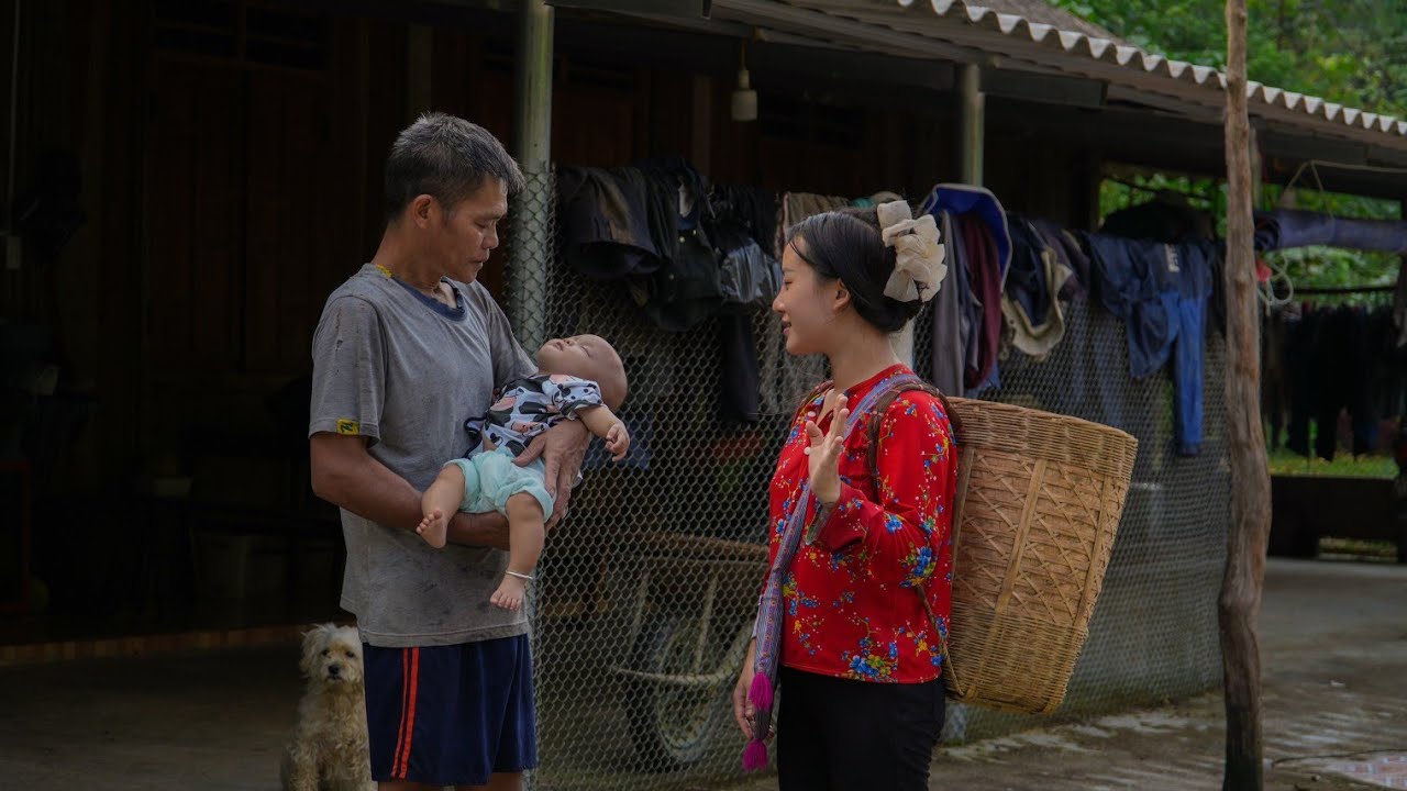 The husband went to prison, the girl struggled to raise her 6-month-old child in difficulty.