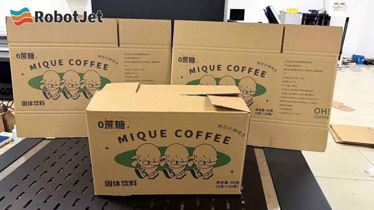Corrugated Carton Box Digital Printer, Single Pass Inkjet Printer - YouTube