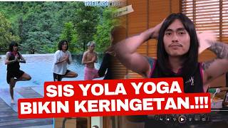 AAA Clan Marapthon Coba Yoga Bareng Coach Jasmine! Sis Yola yang Cantik & Akrobatik Unjuk Skill