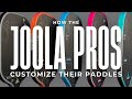How the joola pros customize their gen 3 paddles with leadtungsten tape