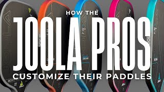 How the JOOLA Pros Customize Their Gen 3 Paddles With Lead/Tungsten Tape