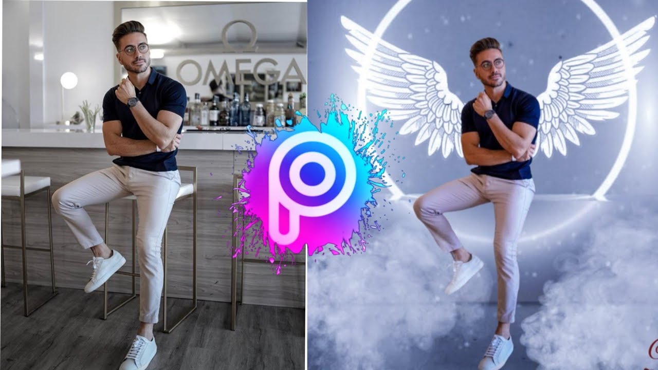 New Neon Wings Edits | Picsart Editing | Alex costa