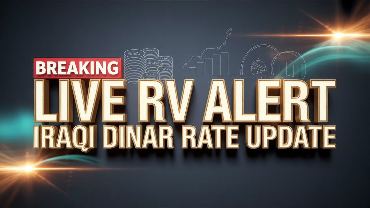 🚨 LIVE RV ALERT_ Iraqi Dinar Rate Update Breaking Guru Intel Today! 💹
