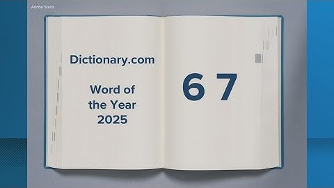 Dictionary.com announces its word of the year for 2025