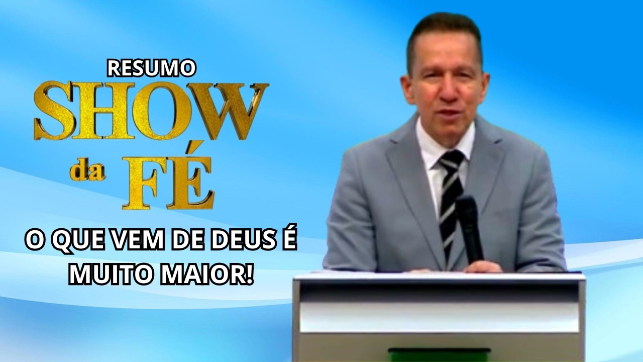 Show da Fé | O DEUS DA CURA DIVINA VAI TE SURPREENDER POSITIVAMENTE.  | Pr  Jayme Amorim