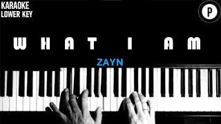 ZAYN - What I am LOWER KEY Slowed Acoustic Piano Instrumental Cover [MALE KEY]