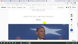 Behance Project upload system screenshot 2