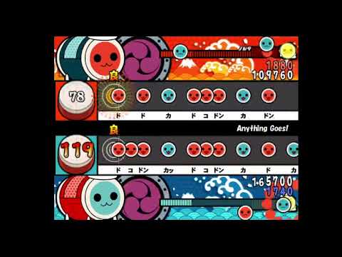 【創作譜面】Anything Goes! / 大黒摩季「仮面ライダーOOO」より【太鼓さん次郎】