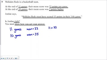 Edexcel Specimen 1 P1 Q9 Grade (6-9) 