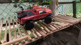 RAM 4x4 Off Road Course at home RC Crawler