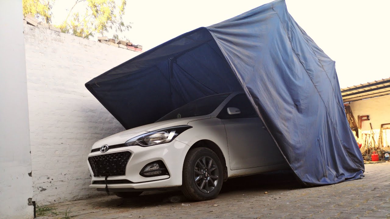 New amazing invention??FOLDING CAR COVER 