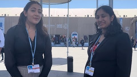 COP 27 - Priya Donti, co-founder of Climate Change AI, on a collaborative data-led climate approach