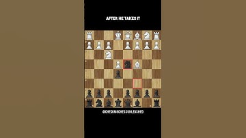 Win Fast: Chess trap to checkmate in 7 moves! - chess tricks #chess #shorts