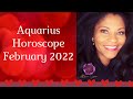 AQUARIUS FEBRUARY 2022 ASTROLOGY HOROSCOPE- MERCURY DIRECT