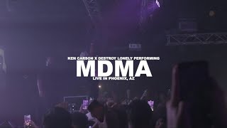 Ken Carson x Destroy Lonely Performing 'MDMA' Live In Phoenix, AZ
