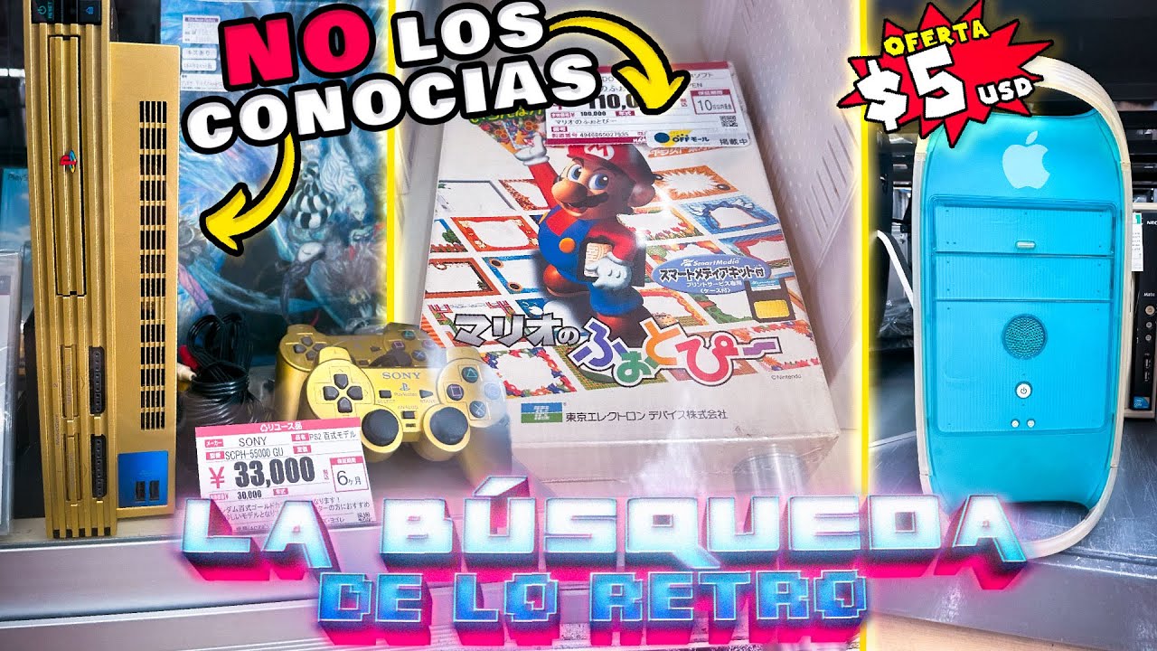 🤯 NO CONOCES este juego de MARIO y volvió a aparecer la PS2 DORADA