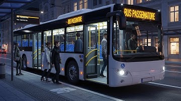 BUS Simulator PRO Urban Rivals Gameplay(fullHD 1080p 60fps)