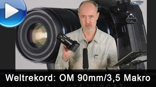 Weltrekord-Makro: OM Systems 90mm 3,5 IS Pro im Test