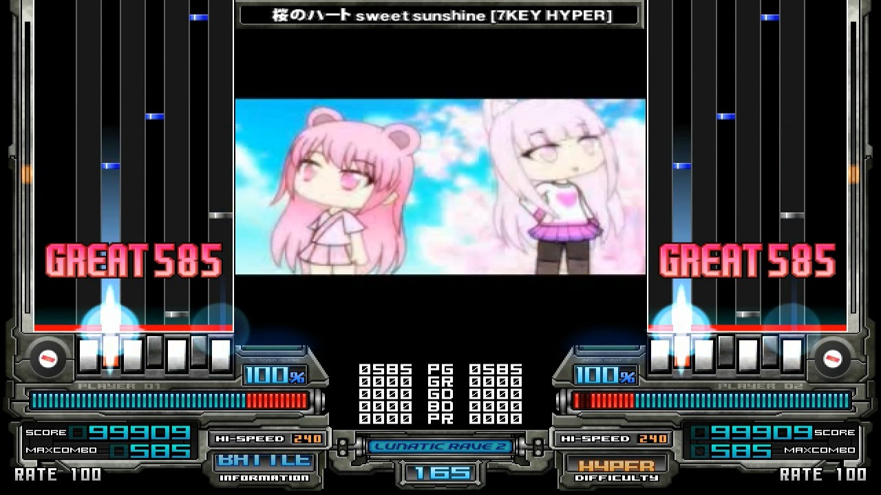 [BMS] 桜のハート sweet sunshine / DJ Adrichii