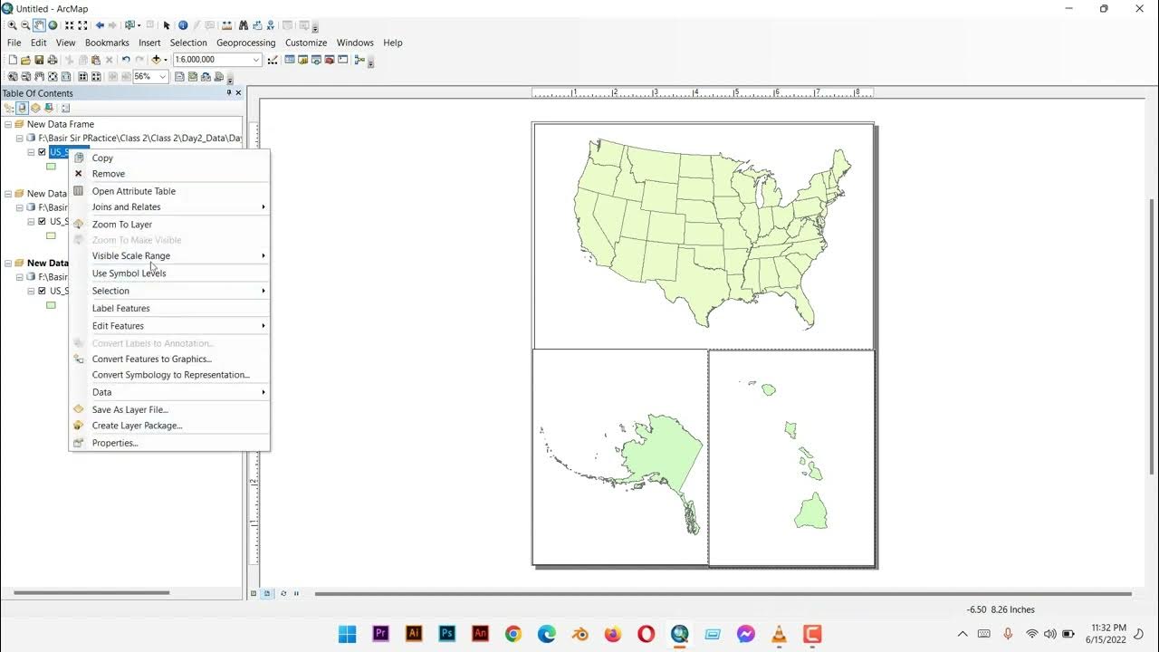 ArcMap ( Grid, Multiple layer in one picture, different color , label