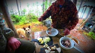 В Лес На 10 Дней.охота И Рыбалка.гусь С Картохой На Костре.котлеты Из Щуки С Салом.самоловки(3Серия)