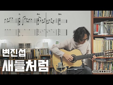 새들처럼 (핑거스타일) - 변진섭