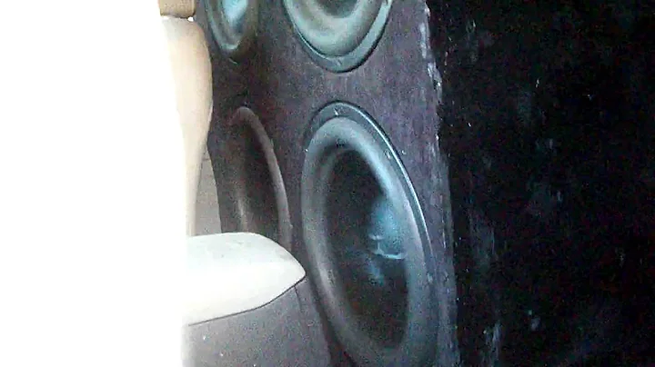 No door panels Nasty flex still 0 amp gain 4 saz-3500d's on 4 15 BTL's