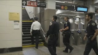 Officers in city's subway system helping to reduce crime: NYPD