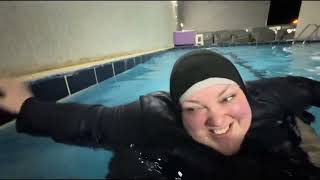 FIRST TIME SWIMMING AS A MUSLIM IN KUWAIT WITH  HUSBAND