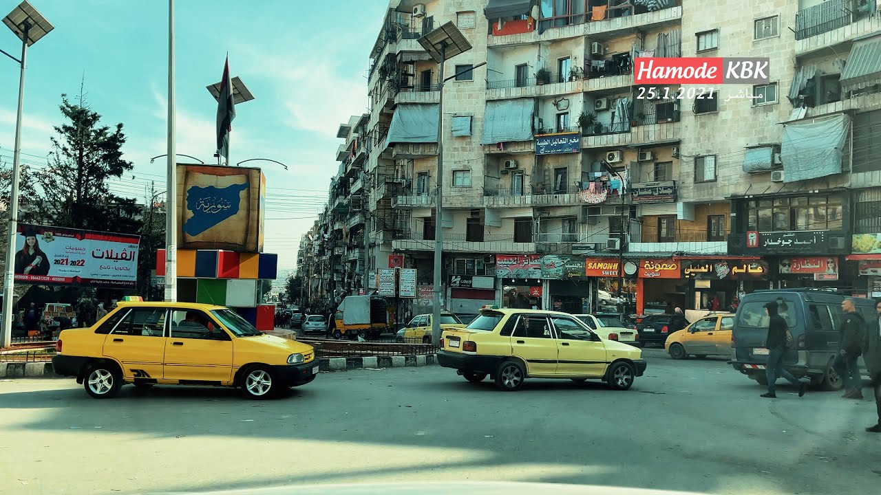 جولة في حلب الحلقة ( ١٢ ) طلعة الاشرفية و الدوار الاول والثاني شارع التلل الرئيسي  في الاشرفية
